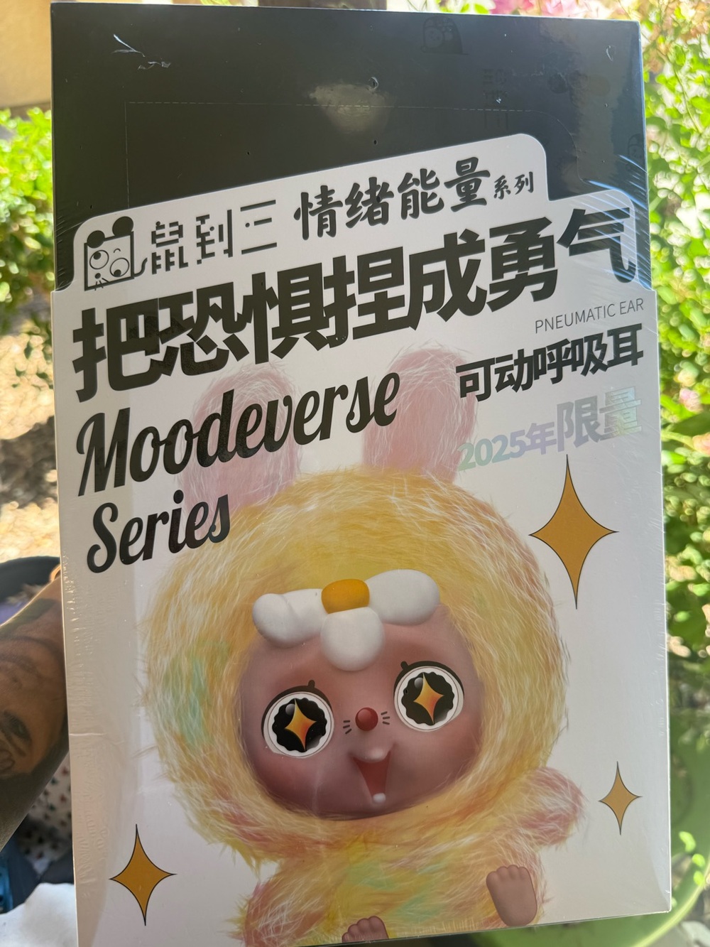 Moodeverse series plush toy box featuring a character 
2025‎ limited edition
